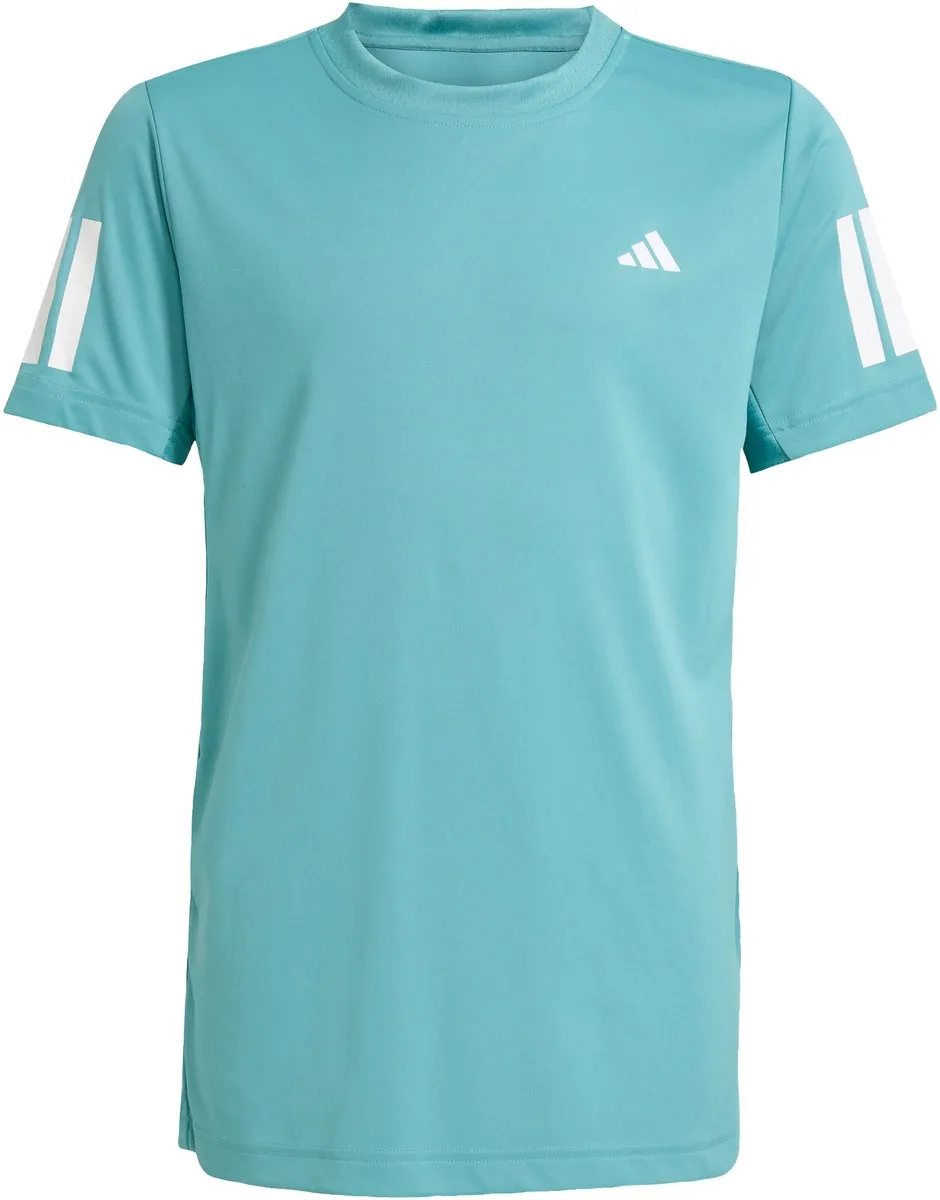 adidas Performance Club Tennis 3-Stripes T-shirt - 164 - Turquoise
