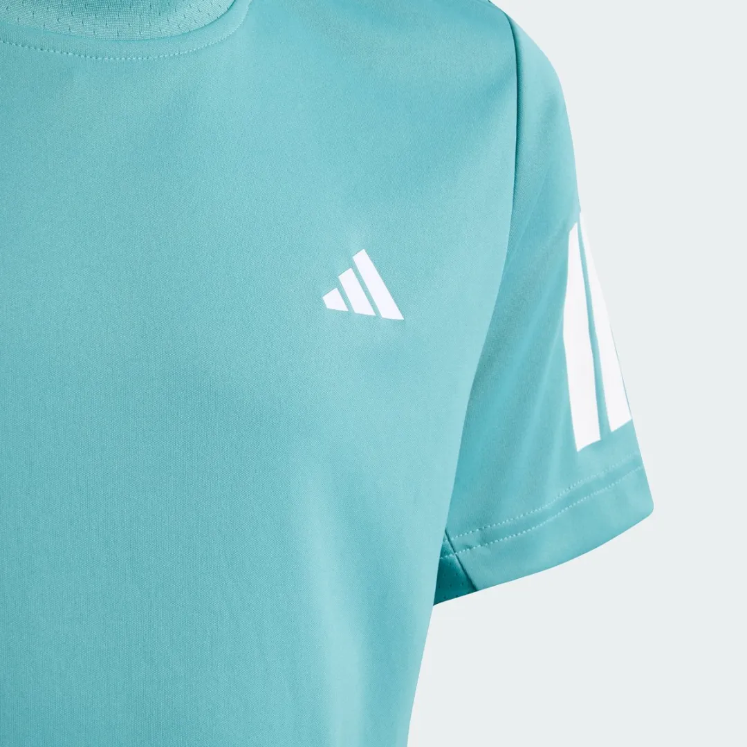 adidas Performance Club Tennis 3-Stripes T-shirt - 164 - Turquoise
