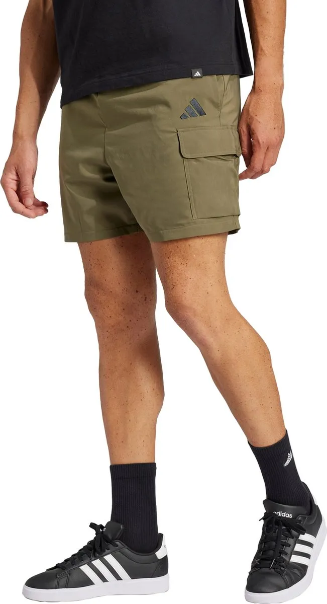 adidas Sportswear Essentials Small Logo Cargo Short - XL - Groen