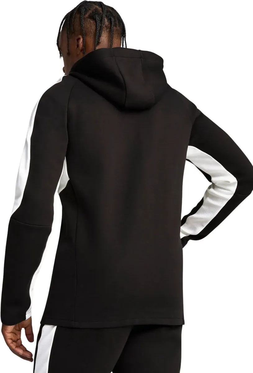 PUMA TeamEVOSTRIPE Sweat Jacke - XXL - Zwart/Zilver/Wit