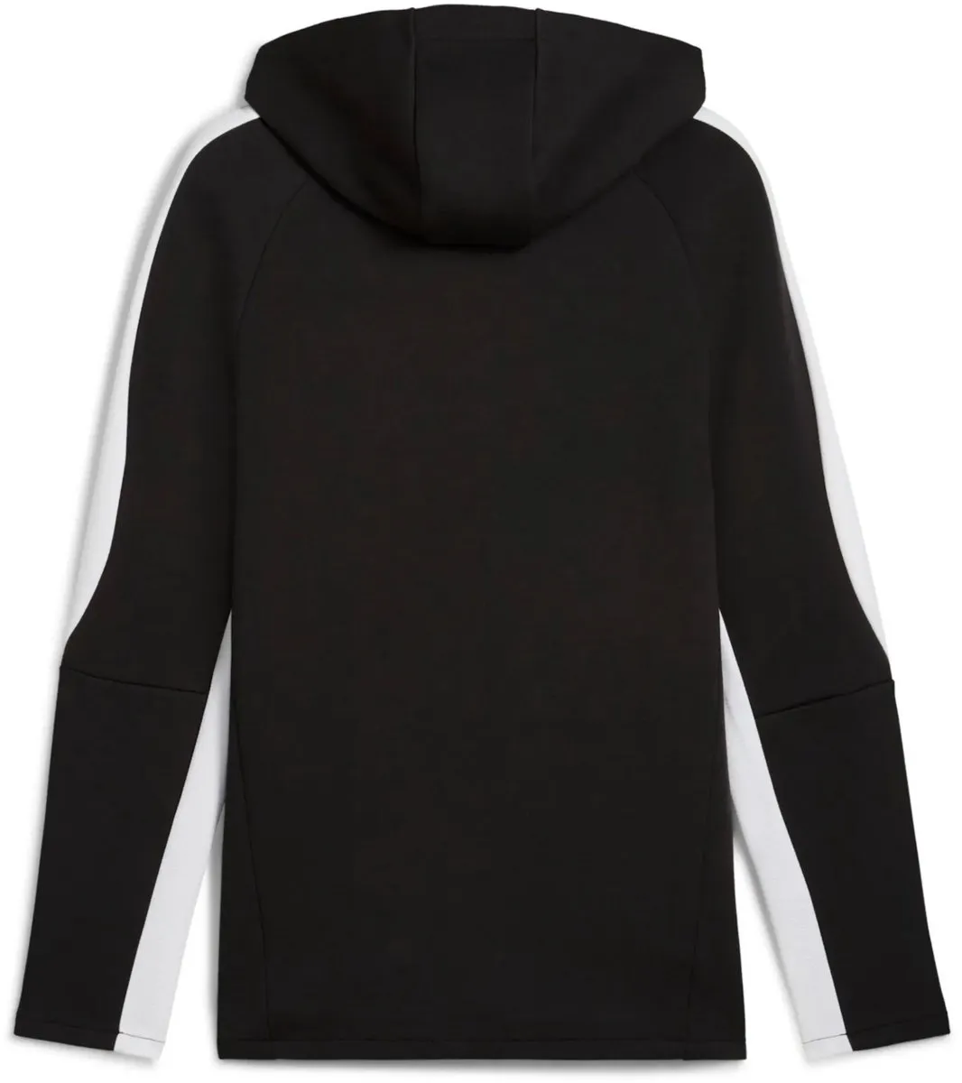 PUMA TeamEVOSTRIPE Sweat Jacke - XXL - Zwart/Zilver/Wit