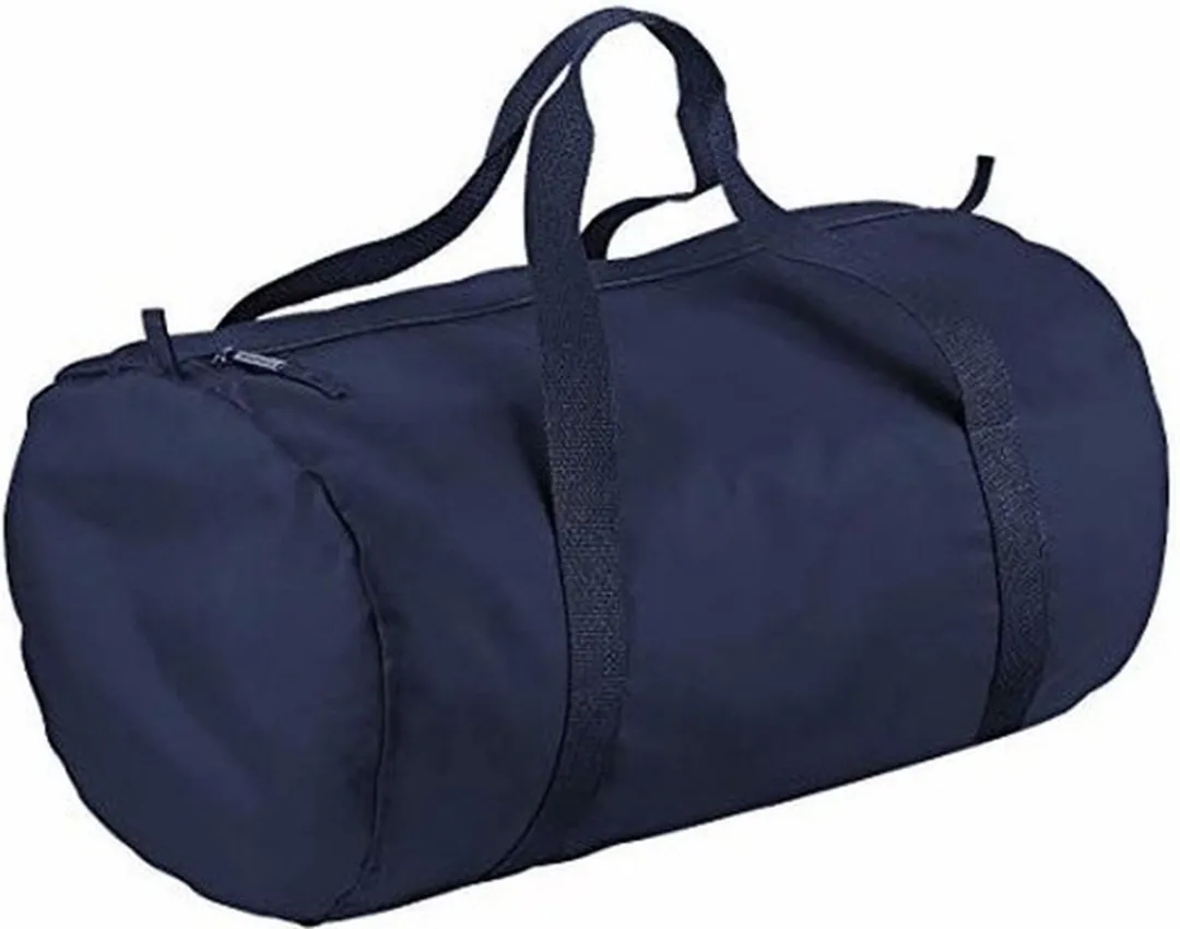 Decoris Set van 2 Sporttassen 32L - Zwart/Donkerblauw