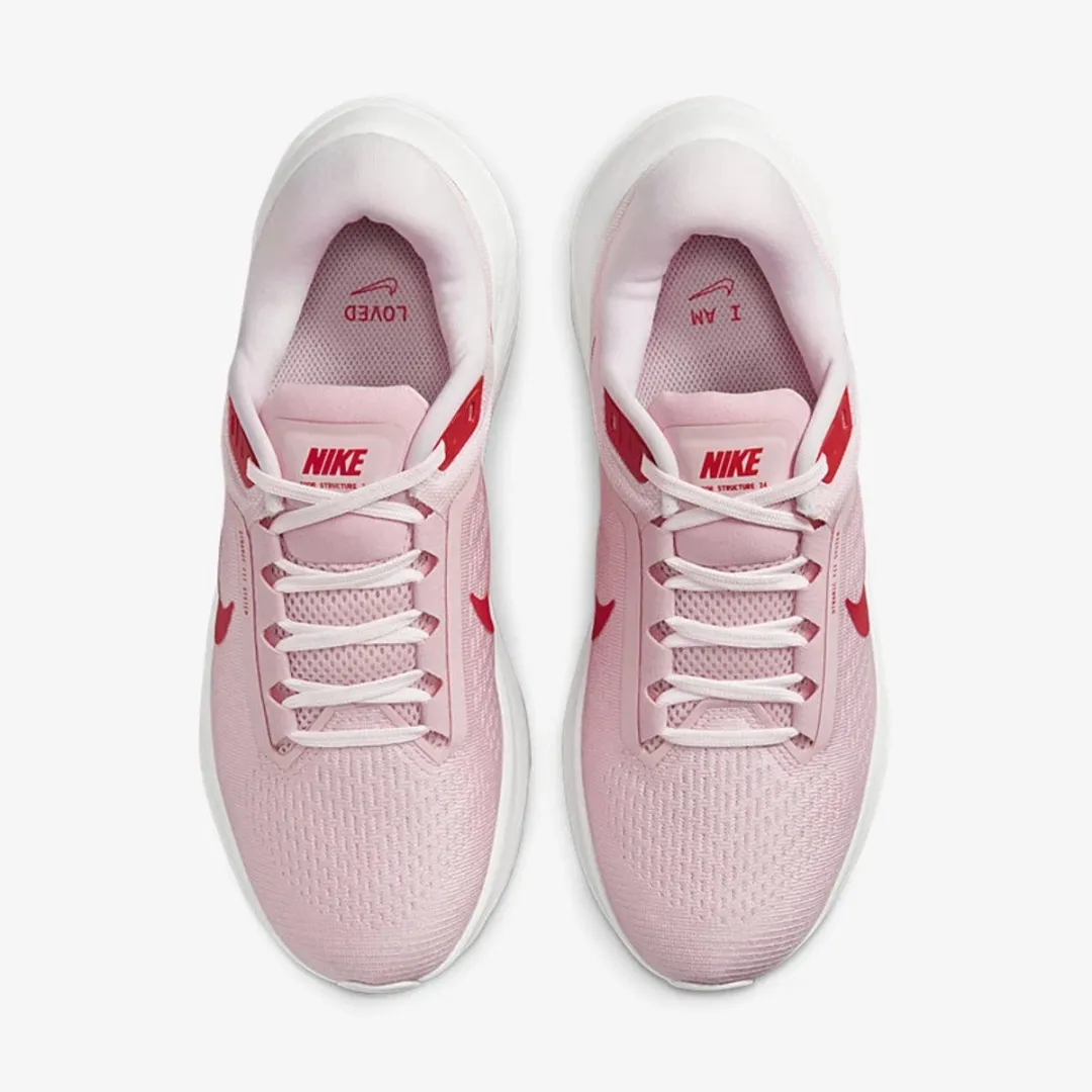 Nike Air Zoom Structure Dames Hardloopschoenen 38.5 - Roze/Wit