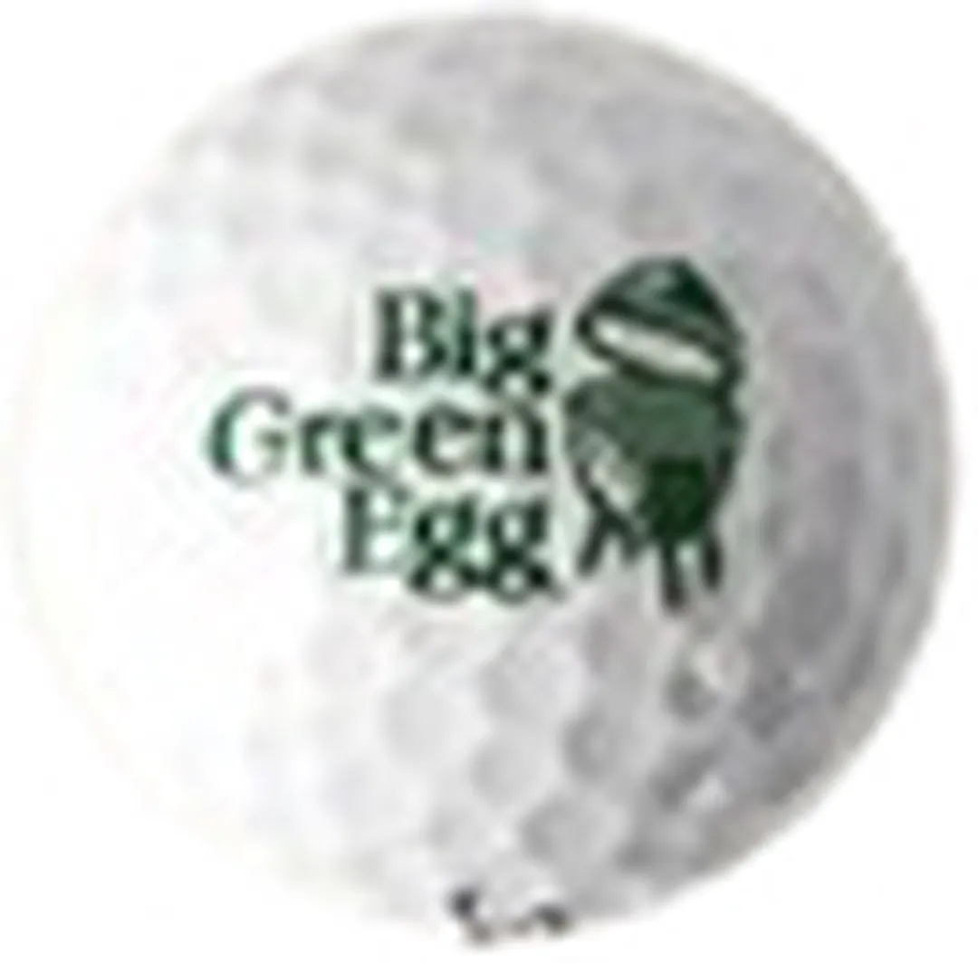 Big Green Egg Golfballen - 12 Stuks - 2 Lagen - Wit/ Groen