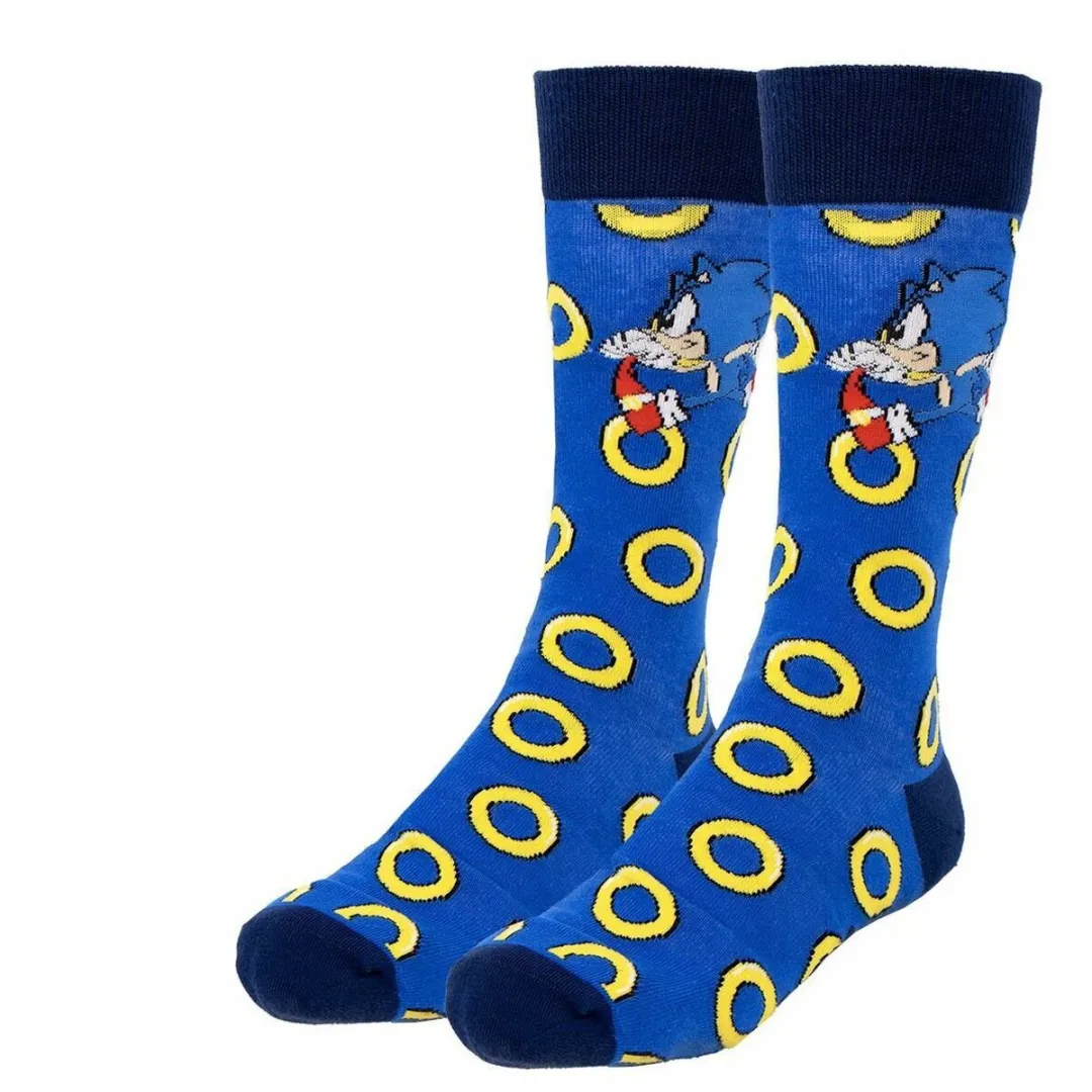 Sonic Sokken Blauw Multicolor