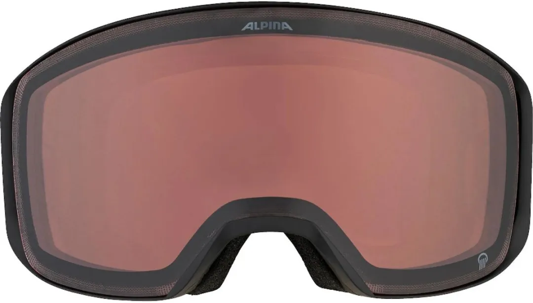 Alpina Arris Q OTG Skibril 2025 - Zwart Oranje