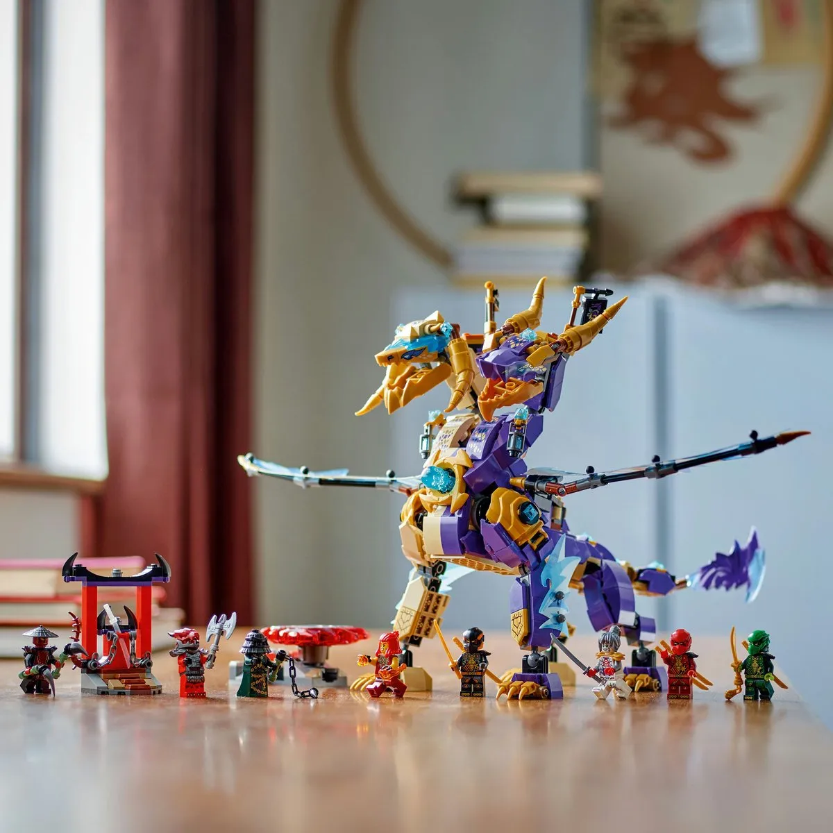 LEGO Ninjago Boogdraak van Concentratie 71836 - 869 Stukken - 8 Minifiguren - afbeelding 6 van 6