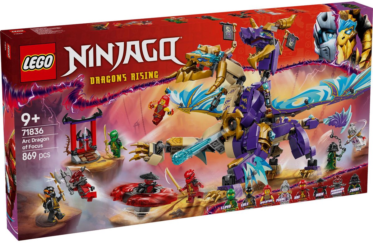 LEGO® NINJAGO® - Boogdraak van Concentratie speelgoedset - 71836