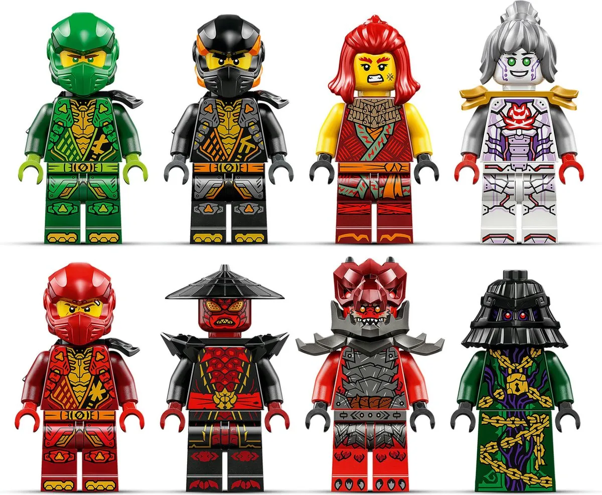 LEGO Ninjago Boogdraak van Concentratie 71836 - 869 Stukken - 8 Minifiguren