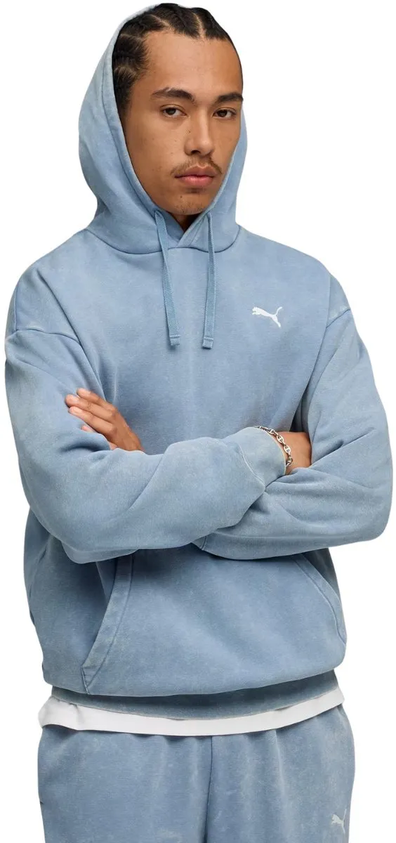 PUMA ESS Elevated Relaxed Wash Hoodie