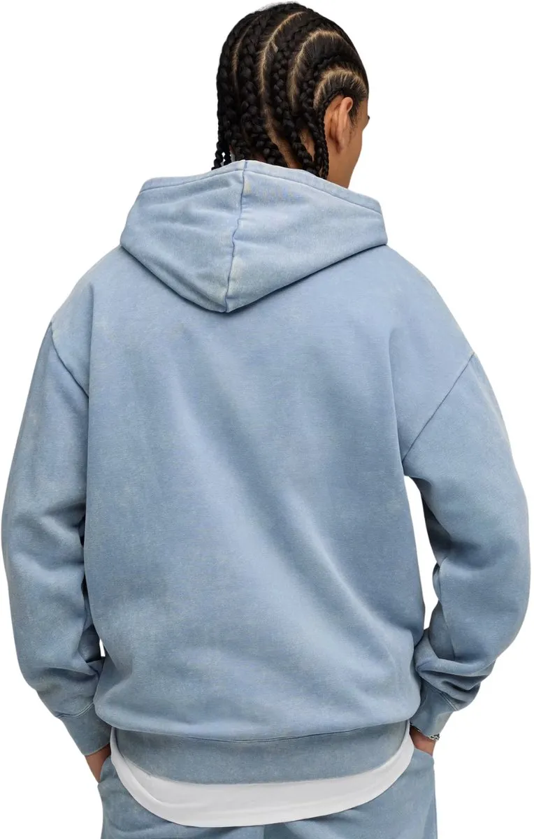PUMA ESS Elevated Relaxed Wash Hoodie - Blauw 2XL