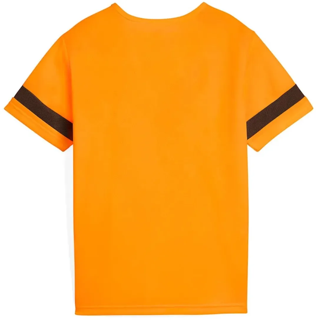 PUMA Attacanto Logo T-shirt - 5-6 jaar - Oranje