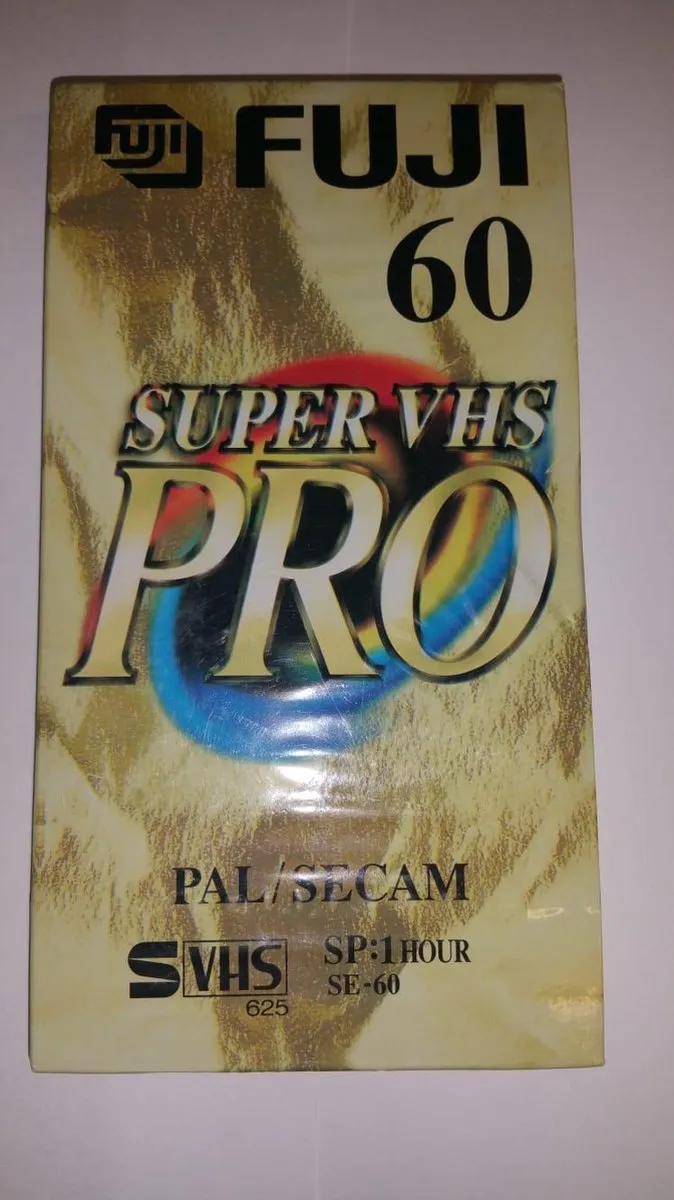 Fujifilm VHS Videoband 60 Super VHS PRO