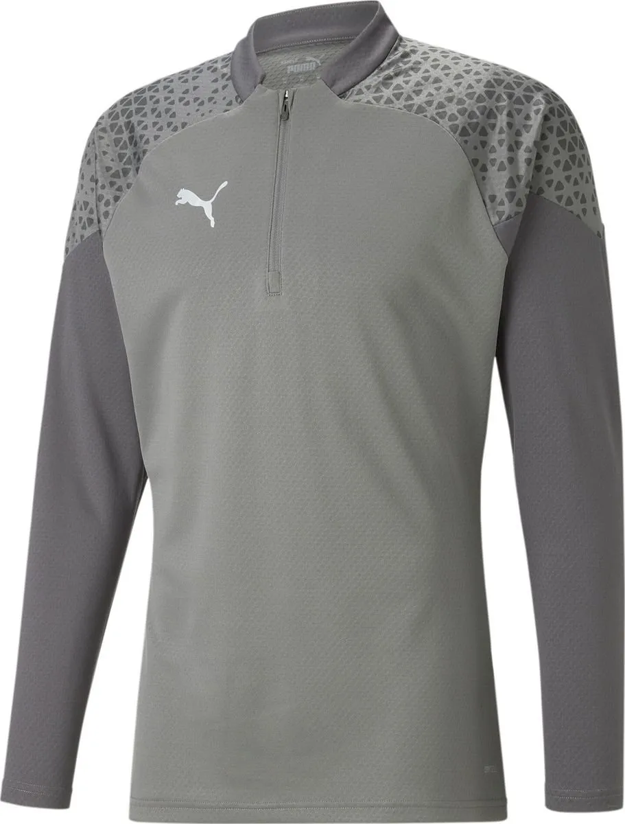 PUMA Team Cup Ziptop Heren - Grijs M