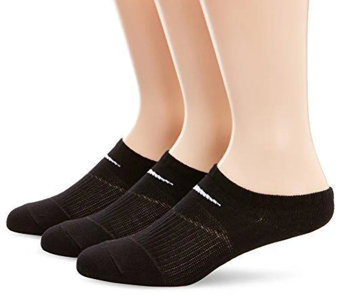 Nike Unisex Sokken - Maat 42 - 3 Paar - Zwart