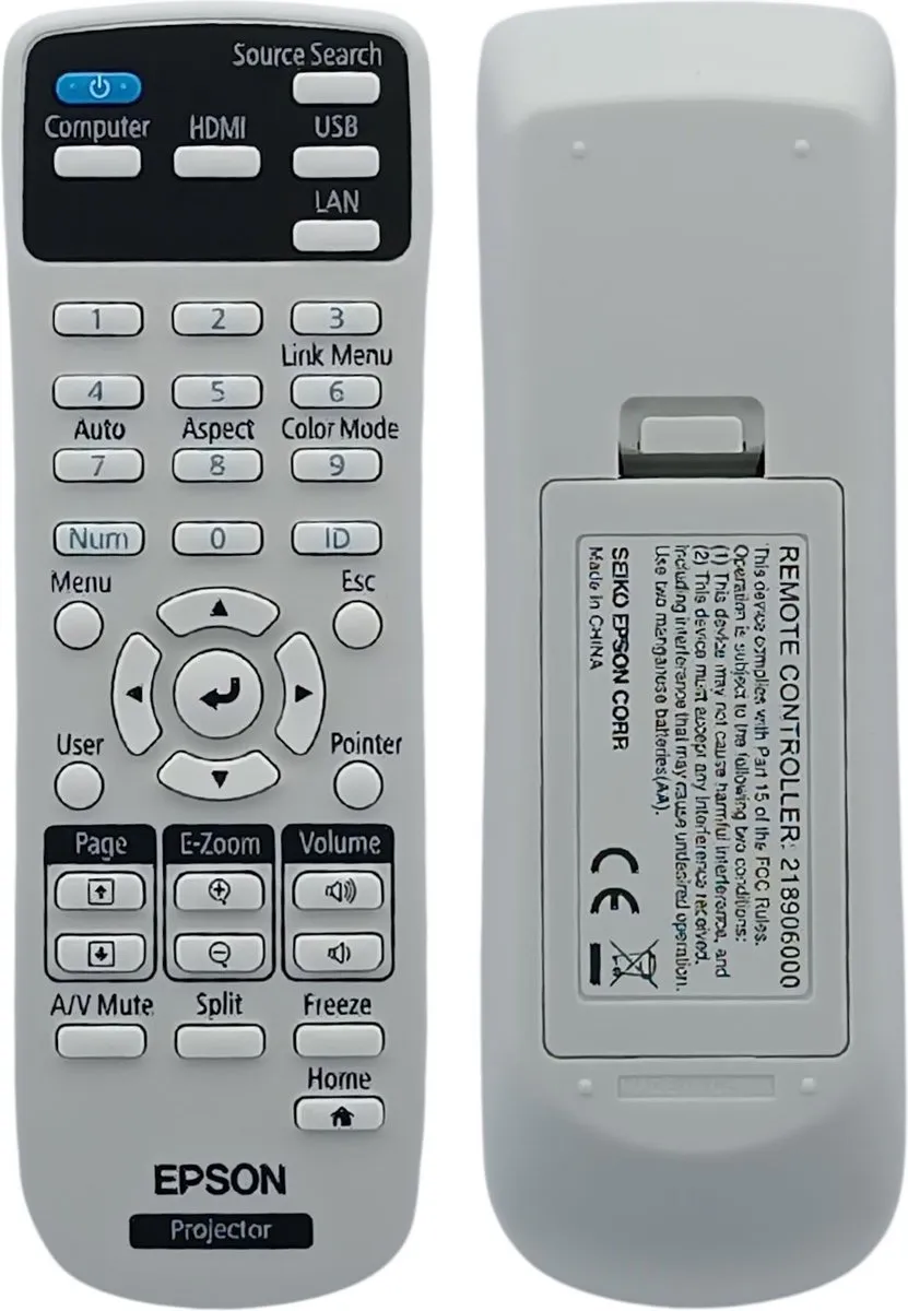 Epson 2189060 Beamer Afstandsbediening
