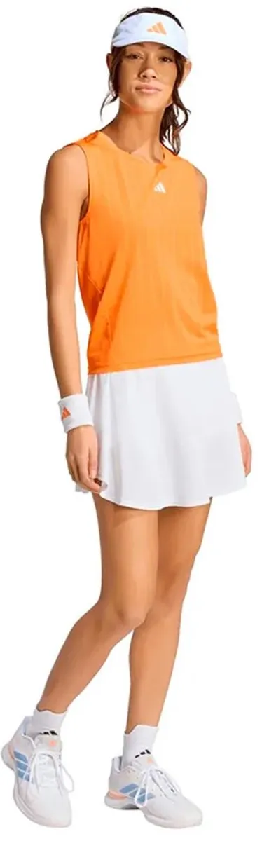 Adidas Tennis Pro Climacool+ Mouwloos T-shirt - Oranje S