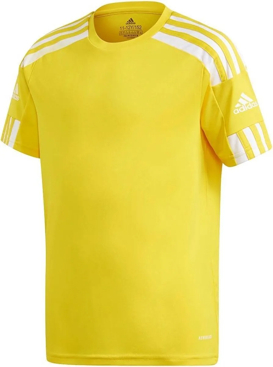 adidas Squadra 21 Jersey Youth Kindershirt 116 - Geel