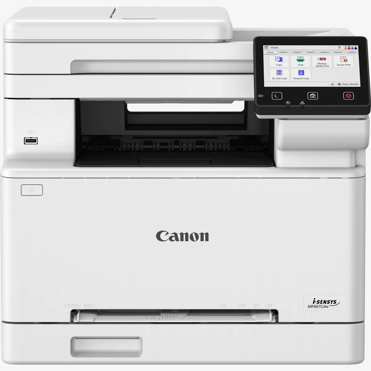 Canon i-SENSYS MF667Cdw Kleurenlaser All-in-One - A4 25ppm - afbeelding 6 van 6