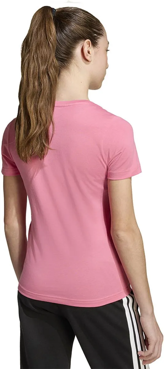 Adidas JG Glam T Meisjes Sport T-shirt - Roze - Maat 164