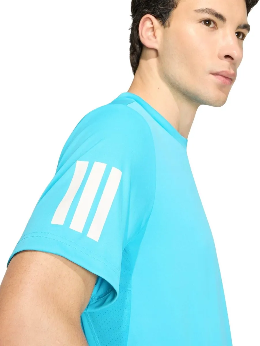adidas Club 3-Stripes Shirt Heren M - Blauw