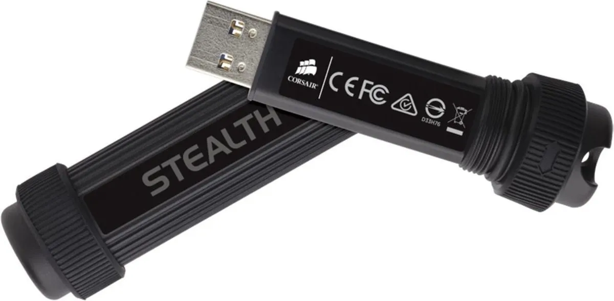 Corsair Survivor Stealth V2 USB-stick 64GB - Aluminium
