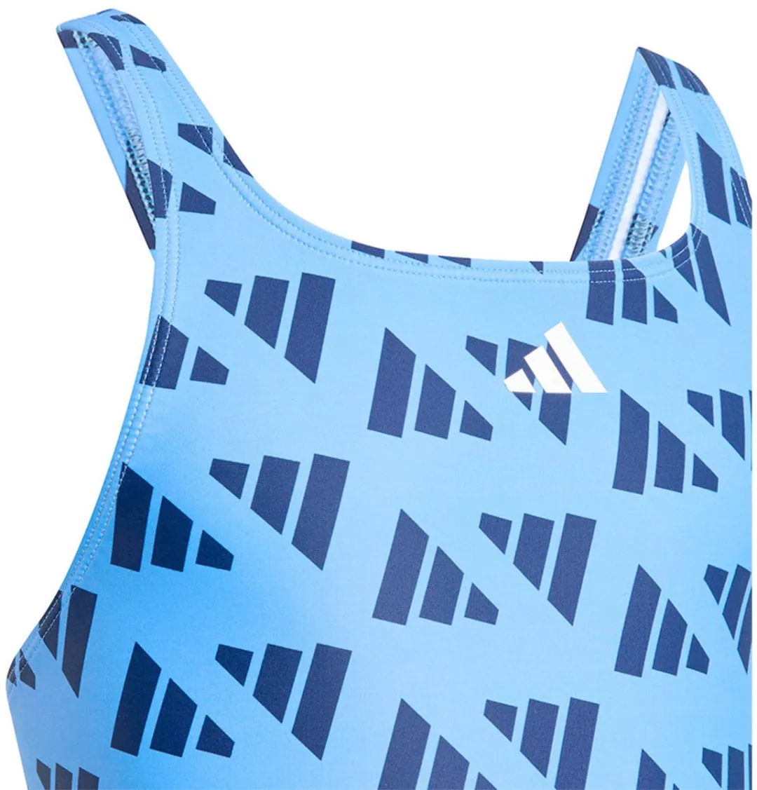 Adidas Logo Graphic V-back Zwemkleding - 4-5 jaar - Blauw