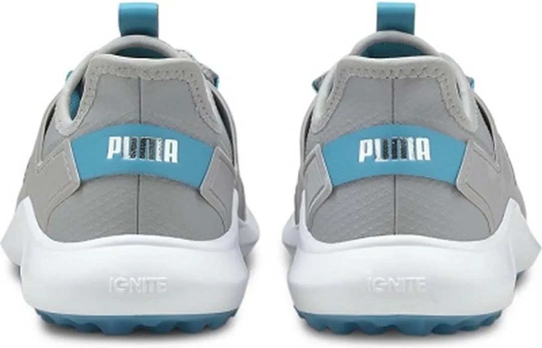 PUMA Ignite Fasten8 Dames Golfschoenen 40.5 - Grijs/Turquoise