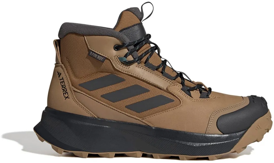 Adidas Terrex Winter Leather Mid Cut JR5297 Wandelschoenen - Bruin
