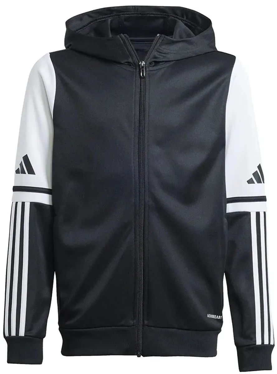 Adidas Squadra 25 Hooded Trainingsjas Junior 128 - Navy/Wit - afbeelding 6 van 6