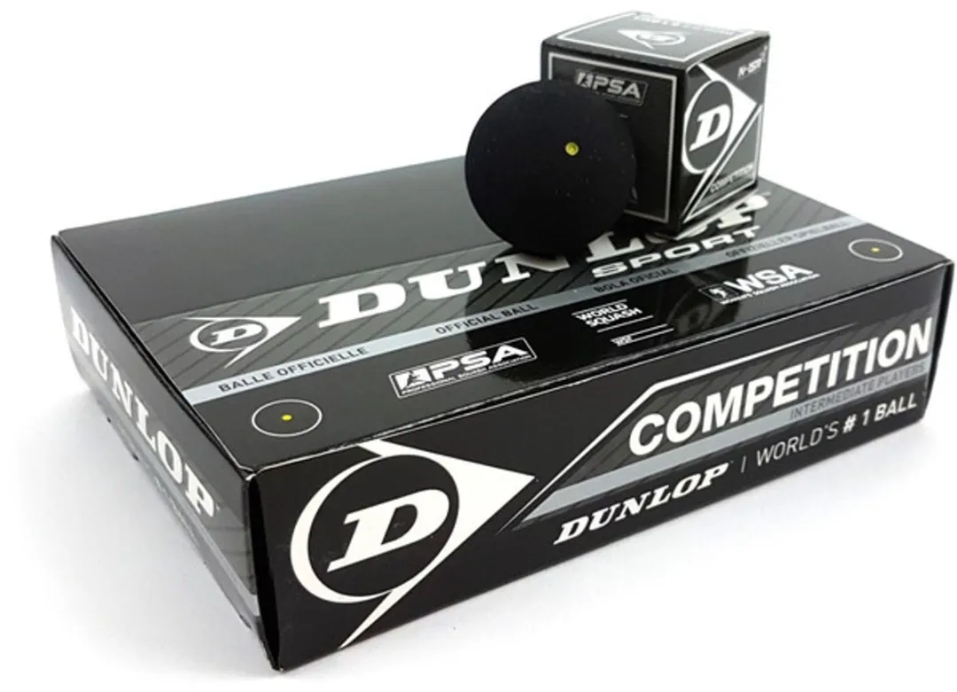 Dunlop Competition Squashballen