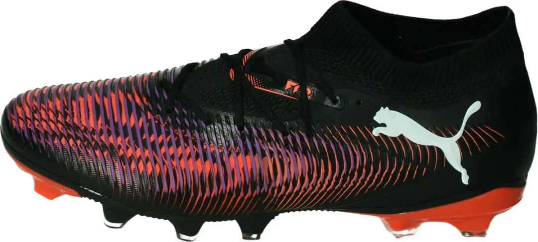 PUMA Future 8 Match FG/AG Voetbalschoen - Zwart