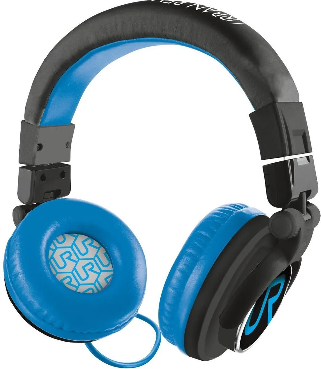 Trust Urban Rimix Headset 19714 - Zwart/Blauw