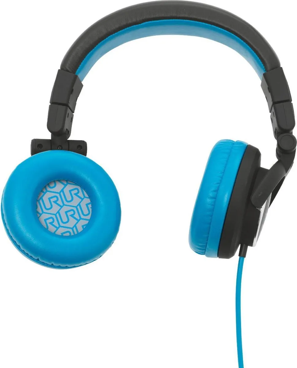 Trust Urban Rimix Headset 19714 - Zwart/Blauw - afbeelding 6 van 6