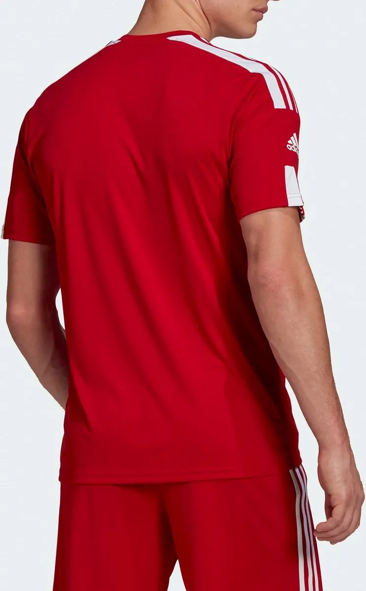 adidas Squadra 21 Shirt Heren M - Rood/Wit
