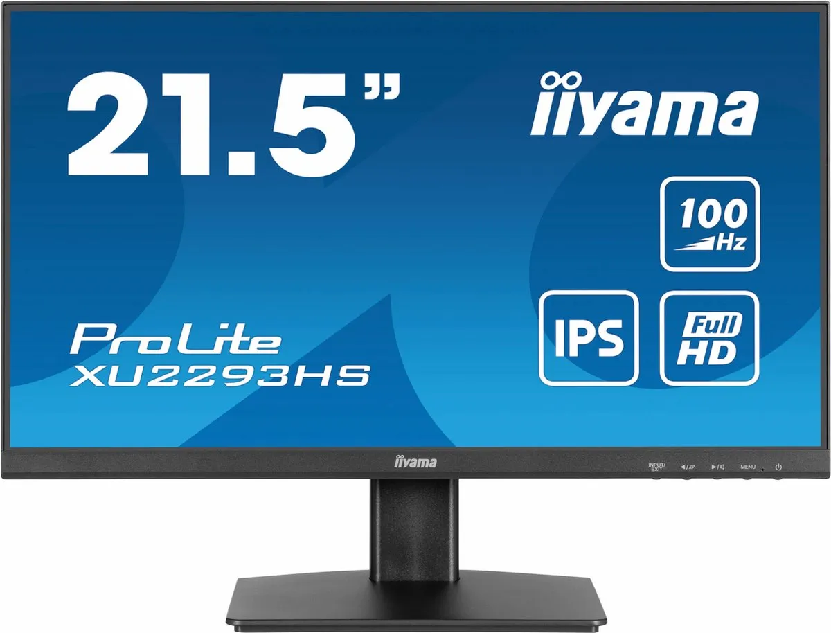 iiyama ProLite XU2293HS-B6 Monitor 22" Full HD IPS - afbeelding 6 van 6