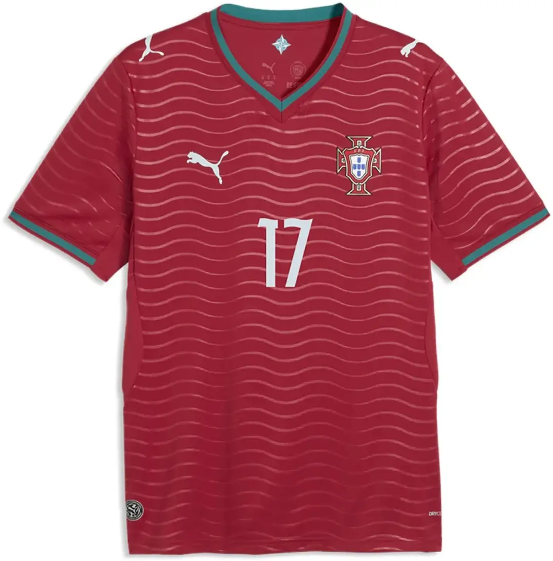PUMA Portugal 25/26 Thuis T-shirt - Rood - L