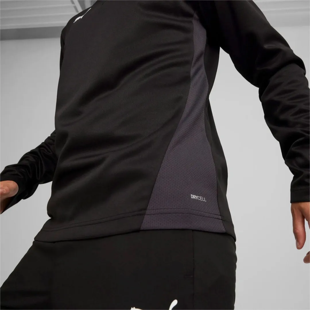 PUMA teamGOAL Training 1/4 Zip Trainingssweater - Maat M - Zwart