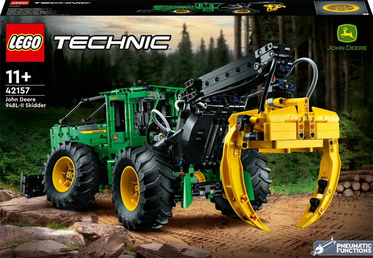 LEGO Technic John Deere 948L-II Skidder Bouwpakket 1492 Stukken