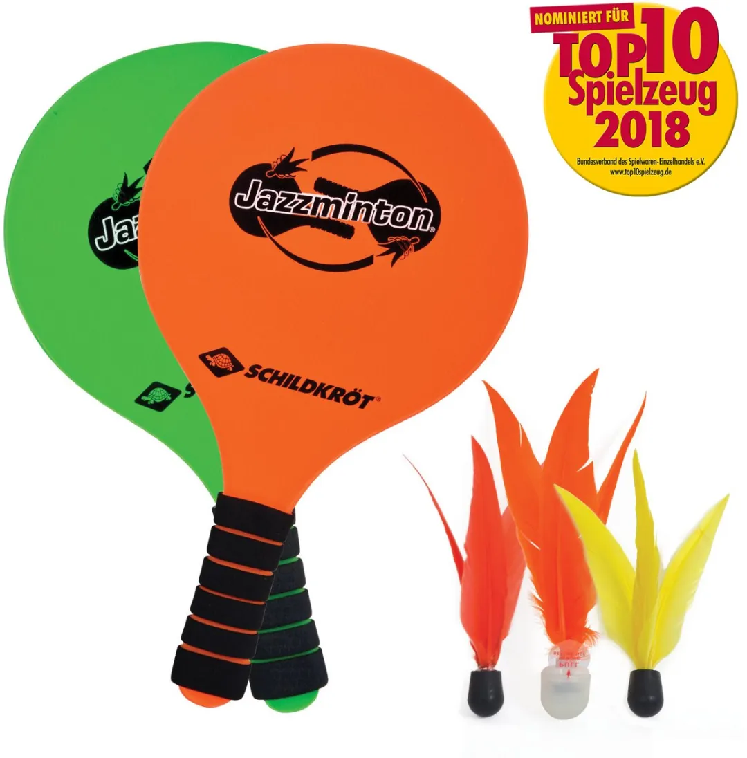 Schildkröt Jazzminton Set Beachball & LED Birdies