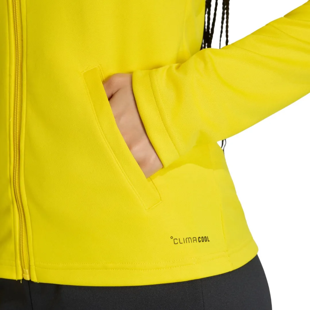 adidas Entrada 26 Trainingsjack - Geel - Maat XXL