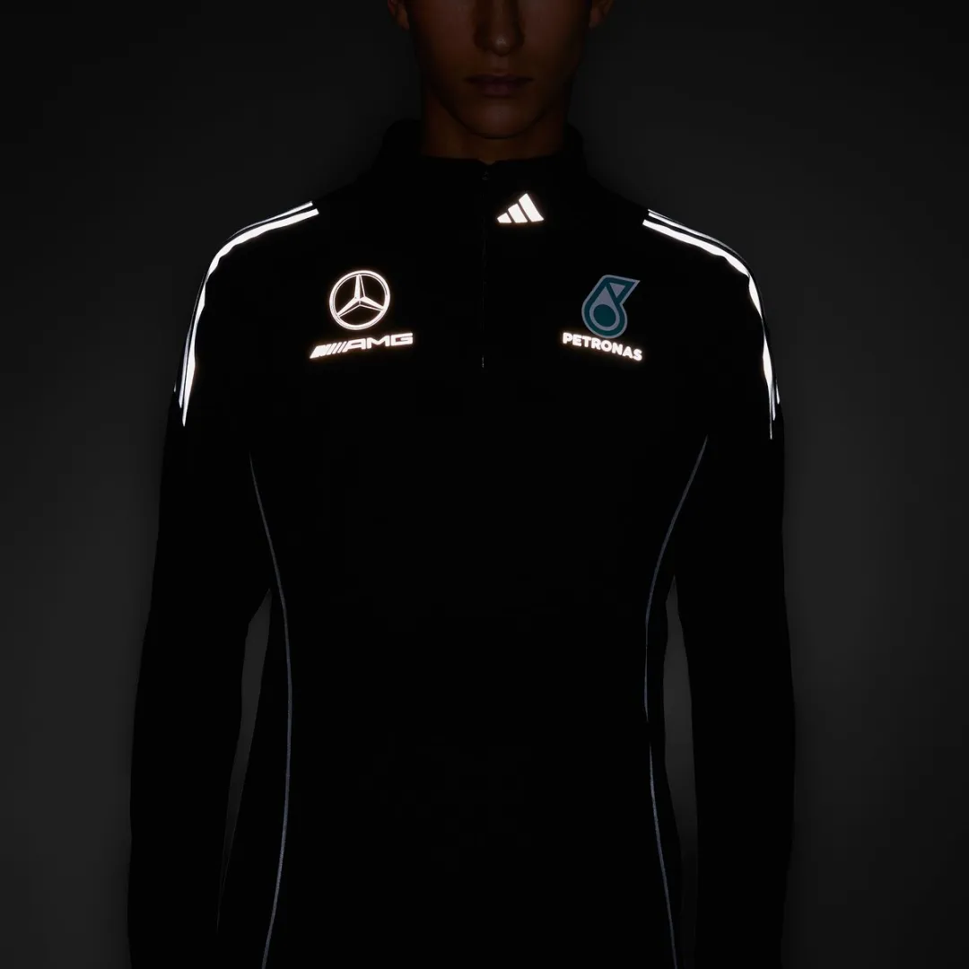 adidas Performance Mercedes-AMG F1 Mechanics Shirt M - Zwart