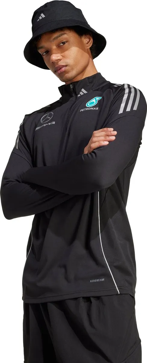 adidas Performance Mercedes-AMG F1 Mechanics Shirt M - Zwart
