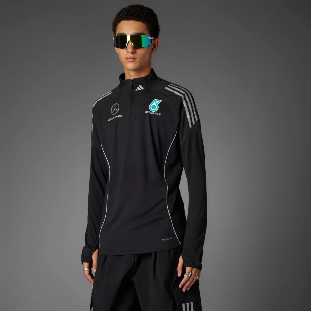 adidas Performance Mercedes-AMG F1 Mechanics Shirt M - Zwart