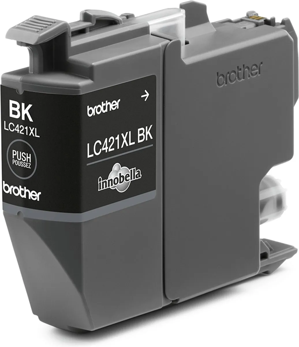 Brother LC-421XLBK Hoge Capaciteit Cartridge - Zwart