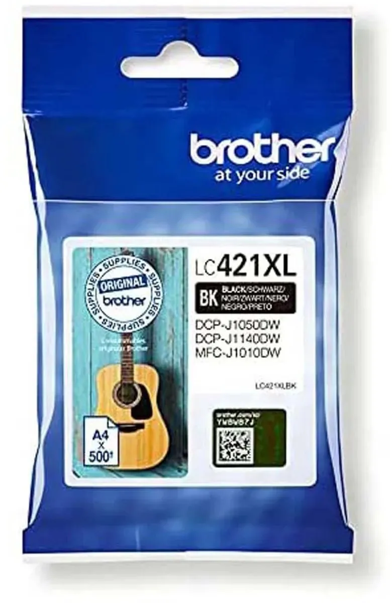 Brother LC-421XLBK Hoge Capaciteit Cartridge - Zwart