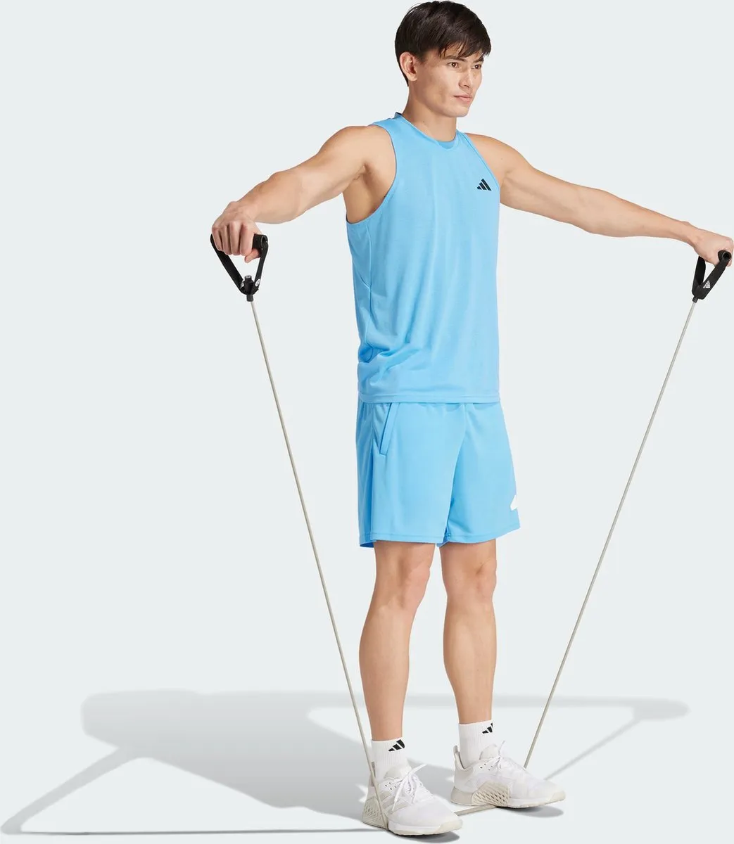 adidas Performance Train Essentials Short IT5421 - Blauw - S