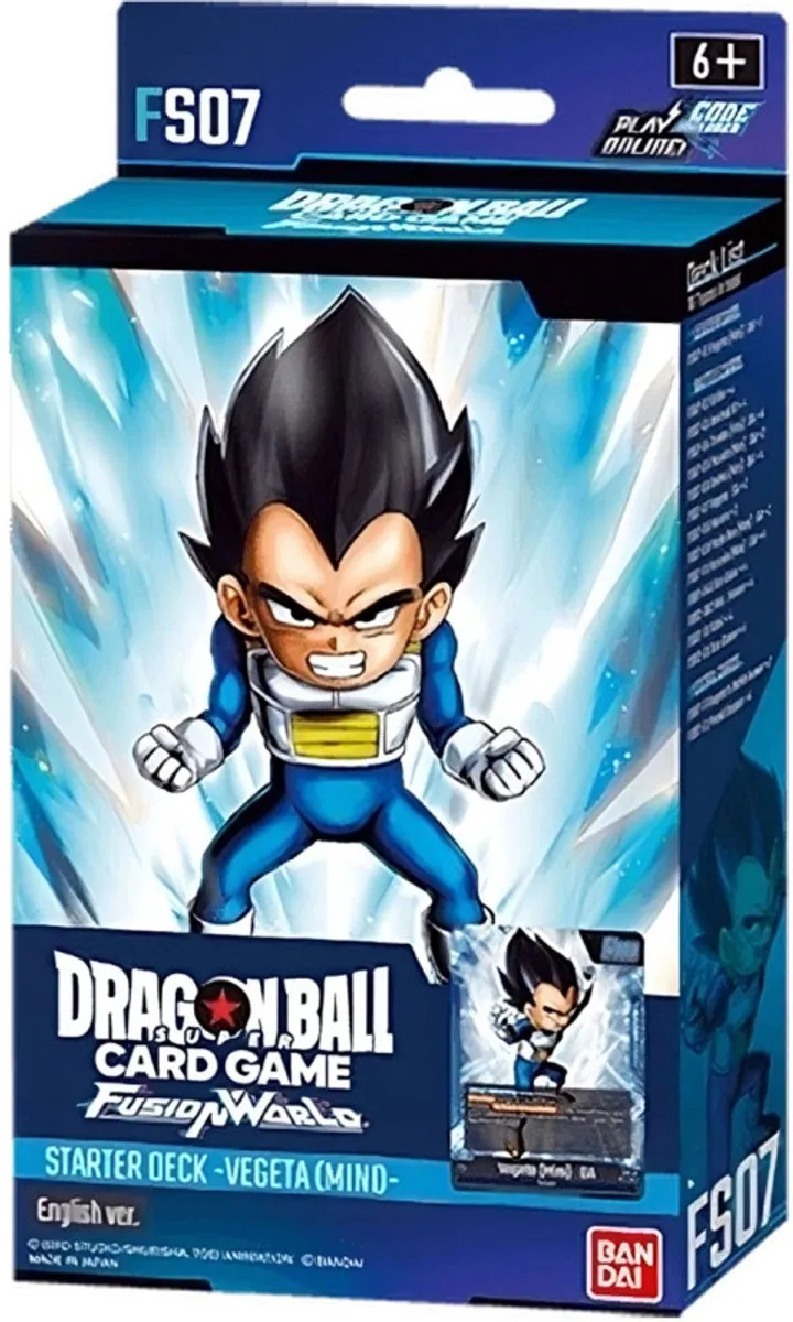 Bandai Namco Dragon Ball SCG Fusion World FS07 Starter Deck Vegeta