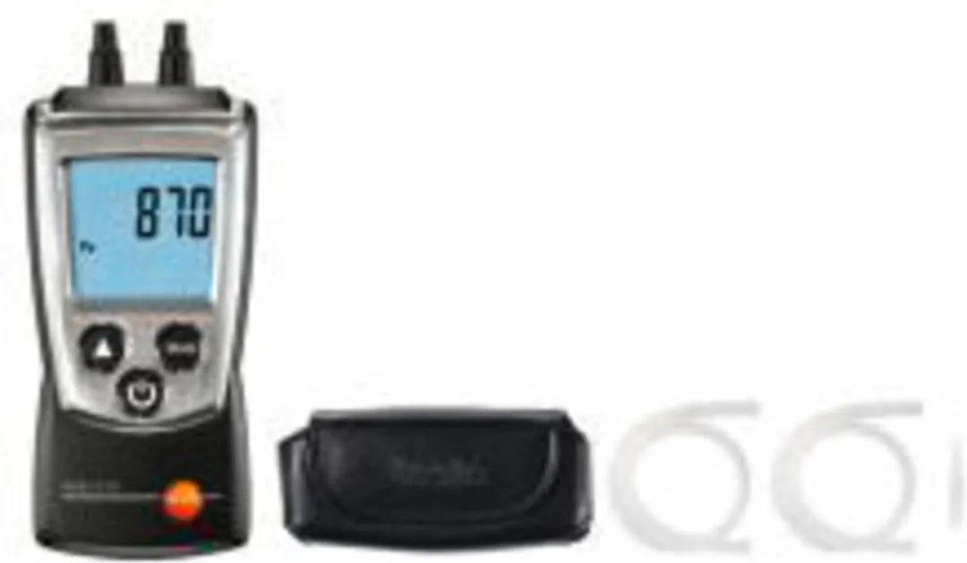 Testo 510 Gasdrukmeter 0-100 hPa - Magnetische achterkant