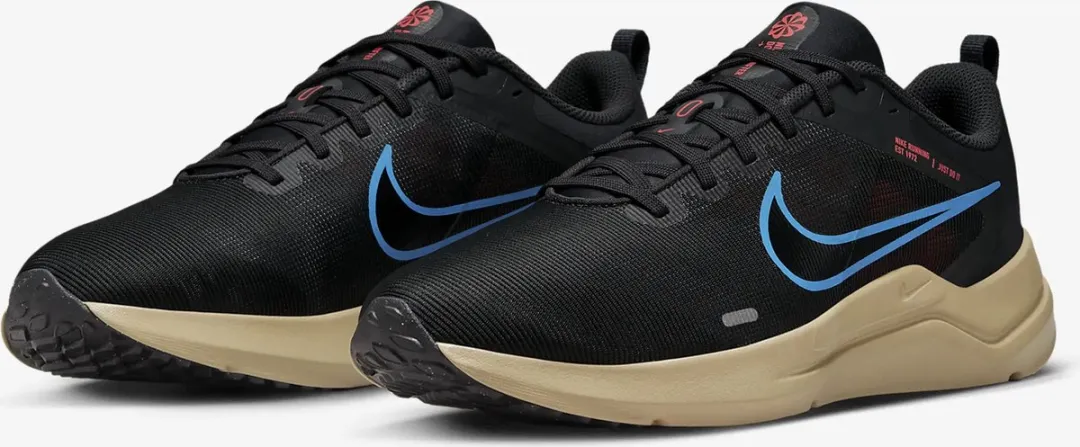Nike Downshifter 12 Hardloopschoenen DD9293-008 - Maat 45.5